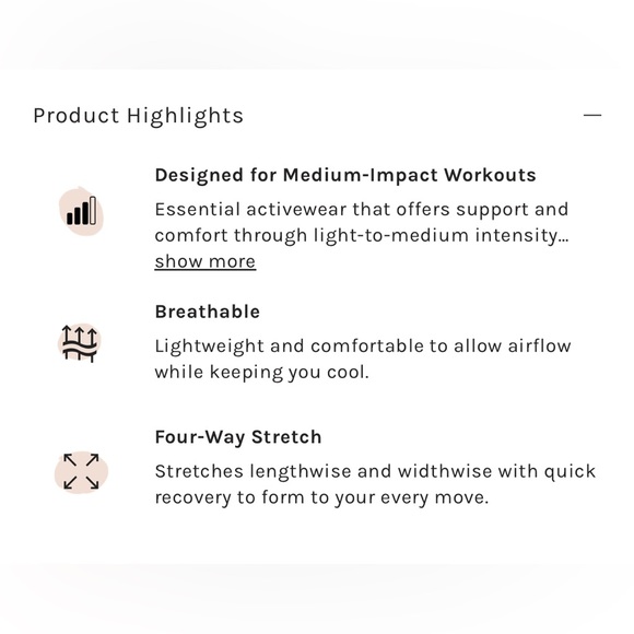 Free People Movement Never Better Square Neck Bra XS NWT Lilac ice - Picture 6 of 12